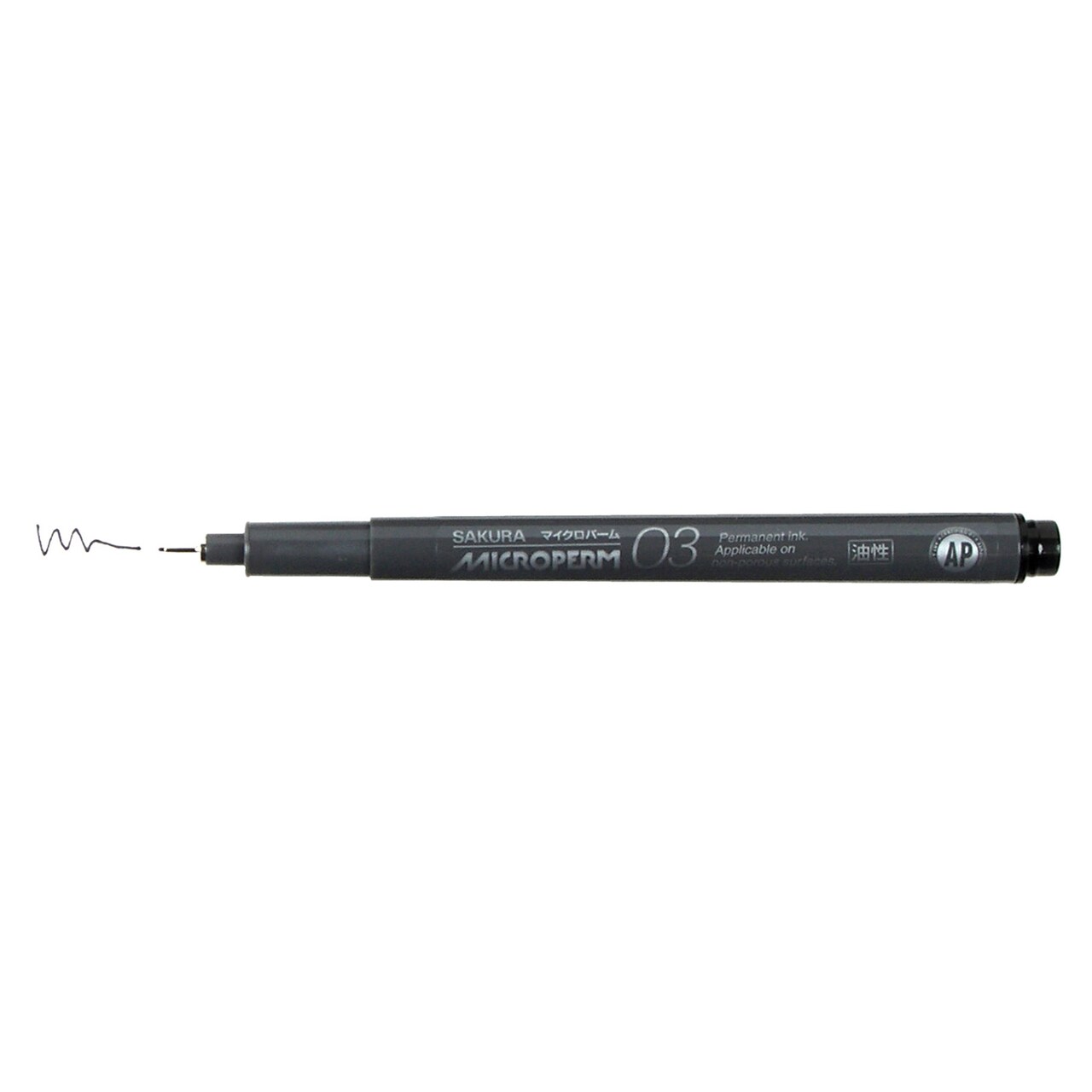 Sakura Microperm Pen, .35Mm., Black
